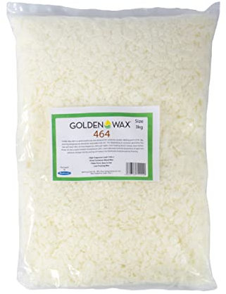 Goldenwax MP29 Sojawachs Soja-Behälterwachs 464, weiß, 3kg