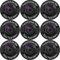 144 Personalised Camera Lens 30 mm Photography themed Reward Stickers