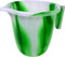 1.5 Litre Green Plastic Water Jug with Handle - Spout, Perfect for General Kitchen & Bathroom Use HTUK