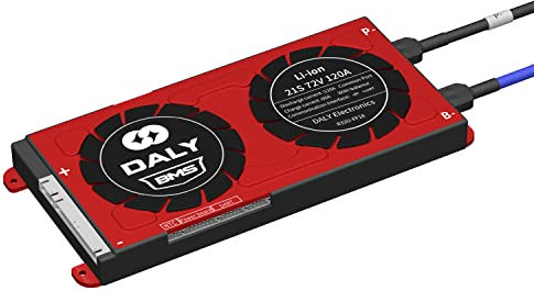 DALY Smart BMS Li-Ion 21S 72V120A mit Bluetooth BMS-Echtzeitüberwachung für 3,7-V-Lithium-Akku-Power-Wheel-Motoren