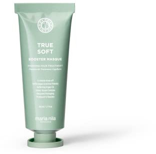 Maria Nila True Soft, Booster 50 ml, für trockenes Haar, spendet Feuchtigkeit und reduziert Frizz, 100% vegan, Sulfat & Parabenfrei 50ml