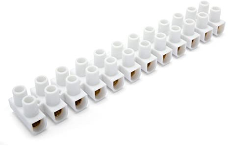 Velamp Mammut 12 morsetti - Per cavo sezione 35mm²- 80A - Bianco