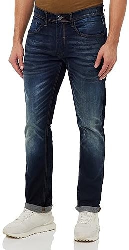 BLEND Twister Fit Jeans, 202198/Denim Bleu Foncé E.s.23, 34 W/32 L Homme