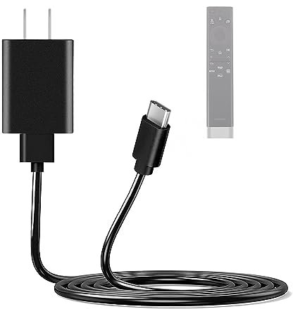 Cordon de charge solaire pour télécommande Samsung TV, télécommande Samsung Smart Control - Cordon de charge pour télécommande Samsung Frame TV, chargeur pour télécommande Samsung QLED TV, chargeur