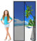 Magnet Fliegengitter Tür Insektenschutz 90x210cm Schwarz Fiberglass Mesh Curtain,Anti Riss verstärktes Oberteil Magnet Fliegengitter Automatisch Verschließen für Terrassentür Balkontür