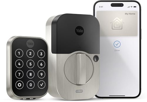 Yale YRD450-N-WF1-619 Assure Lock 2 Plus con Wi-Fi Apple Home Keys Smart, níquel satinado