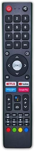 Ersatz Fernbedienung passend für OK Android TV ODL42850FC-TAB | ODL32850FC-TAB | ODL32950FC-TAB