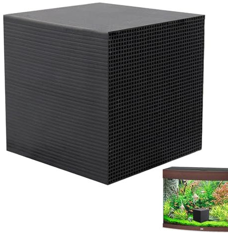 Wasseraufbereitungswürfel für Pferdetränke, Wasseraufbereitungswürfel für Vieh, Aktivkohle-Aquariumfilter, Ultrastarke Filtration und Absorption, Aktivkohle-Aquarium-Wasseraufbereitungswürfel für Teic