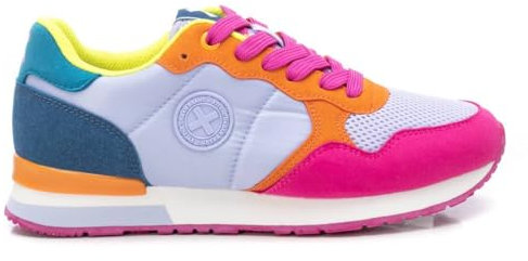 XTI - Zapatilla Mujer Lila - Calzado Cómodo y Versátil - Moda Casual - Modelo 14406106 (Talla 35)
