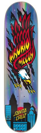 Santa Cruz 8.25 MCCOY RIPPING EAGLE VX SKATEBOARD DECK