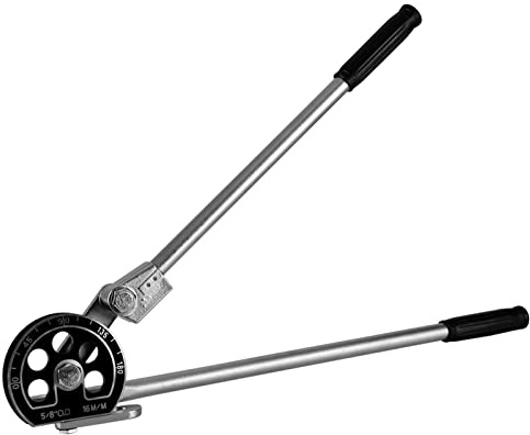 Tissting Rohrbieger 180°, Biegewerkzeug für 5/8'' (16mm) Messing- und Aluminiumrohre, Präzisions-Rohrbieger mit kalibrierter Markierung, Links-/Rechts- und Versatzbiegungen bis 180