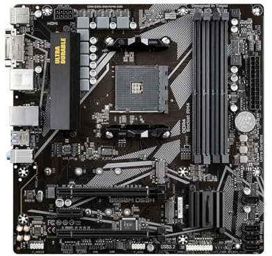 scheda madre Fit For Gigabyte B550M DS3H Micro-ATX B550 DDR4 4266(OC) MHz M.2 Nuovo 128G PCI-E 4.0 Doppio Canale Socket AM4 Scheda Madre