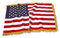 US Flag Store USA35ICF-Cotton Amerikanische Flagge für den Innenbereich, 91 x 152 cm, Baumwolle, Rot, Weiß, Blau, Gold