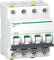 Schneider A9F04410 Disjoncteur iC60N 4P 10 A Caractéristique C