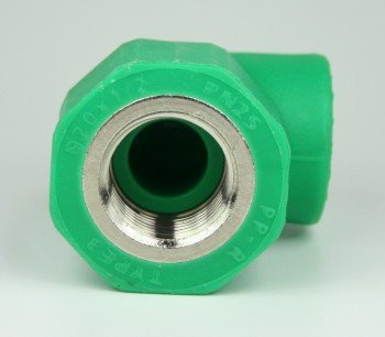 PPR Aqua-Plus 90° Winkel für 20mm Rohre mit 1/2 Zoll Innengewinde