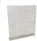 Edelstahl roh Wellengitter 10 x 10 mm Maschenweite Edelstahl 2 mm Drahtstärke Gitter Drahtgitter Wellgitter Zuschnitt nach Maß (1000 mm x 400 mm)