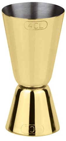 PADERNO Misurino Cocktail ML 20/40 Inox, Oro