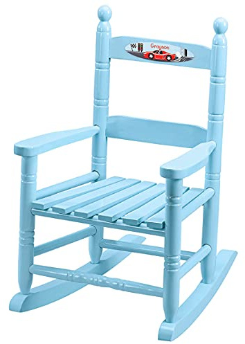 Fox Valley Traders Custom Racecar Children's Rocking Chair