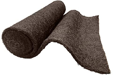 Pangolino Kokosmatte Premium | Winterschutzmatte für Pflanzen | Braun | 1.200 g/m² | Beidseitig latexiert | Größe: 1,0 m x 2,0 m | Winterschutz Kokos