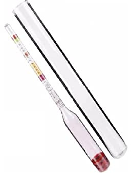 Glass Sugar and Alcohol Meter - Hydrometer - Home Brew Turbo Yeast Home Brewing Vodka Wine Making 4863
