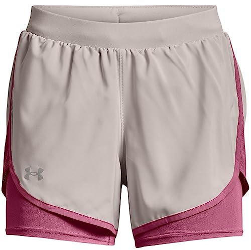 Under Armour Womens Shorts Women'S Ua Fly-by Elite 2-In-1 Shorts, Gga, 1369768-592, LG
