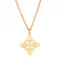 Dreamtimes Hexenkette für Frauen Wicca-Schmuck Hexenknoten Schutzamulett Triquetra-Halskette keltische Knoten-Halskette Satanische Halskette Hexenanhänger Schmuck (Gold)