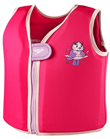 Speedo Infant Swimming Float, Auftriebshilfe Schwimmweste | Schwimmen Lernen | Schwimmunterricht, Aria Miami Lilac/Sweet Taro, 1-2 Jahre