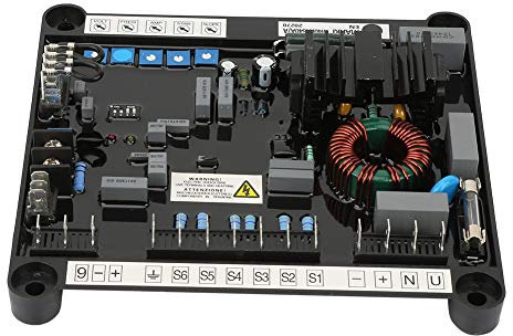 Natudeco Automatischer Spannungsregler M40FA640A Automatische Spannungsreglerplatine 50/60 Hz 170-277 V Bürstenlose Generatoren Steuerplatine Lichtmaschine Zubehör für 1- und 3-Phasen-Generator