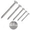 irsa24 200 Stk. Halbrund Holzschrauben mit Schlitz 3,0 x 30 mm DIN 96 Edelstahl A2 Halbrundkopf