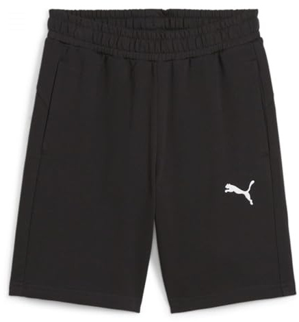 PUMA Kinder teamGOAL Casuals Shorts Jr Kurze Jogginghose 658609 03 Schwarz