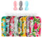 Twistshake Babynahrungsbeutel 220 ml + Löffel – 8er-Set | Wiederverwendbare Babynahrungstasche mit doppeltem Reißverschluss | BPA-freier Fill n Squeeze Baby-Entwöhnungsbeutel | Gefrierschranksicher