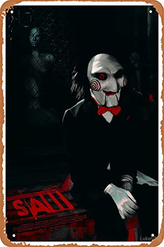 Metallschild – Saw Movie Blechposter 30,5 x 20,3 cm