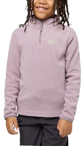 Jack Wolfskin Unisex Kinder Taunus Halfzip K Pullover, Wild Blossom, 164 EU