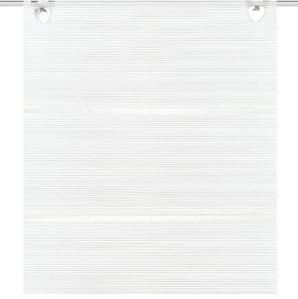 HOME WOHNIDEEN 91779 JÖRG Magnetrollo Ausbrenner Bambus, Fensterhaken, Farbe:wollweiß, Größe:130 x 60 cm, Anzahl:1