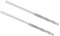 TOP-VIGOR 2Pcs 2mm Diamond Twist Drill Bit, Diamond Tipped Twist Drill Bit Set Masonry Drill Bits Rotary Tools for Wood Glass Stone Cutting