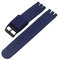 KanaAt LKQASD Nylonarmband, kompatibel mit Swatch-Armband, 17 mm, 19 mm, 20 mm, Nylon-Uhrengürtel, Armband, Handgelenkband, Ersatz for Damen- und Herrenuhren, Zubehör (Color : 5-BK, Size : 17mm)
