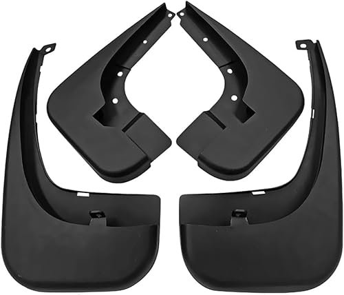 ZHAOWLI 4 Pezzi Parafango Auto Parafango Protezione Paraspruzzi Ruota Adatta per FIAT 500 500C 500L 500X 500e, Guards Splash esterno automobilistico