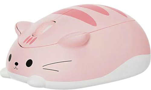 Sanfly Cute Cat Wireless Mouse Small Portable Wireless Mouse Optical Mouse Bluetooth Mouse for Laptop Computer Desktop Laptops