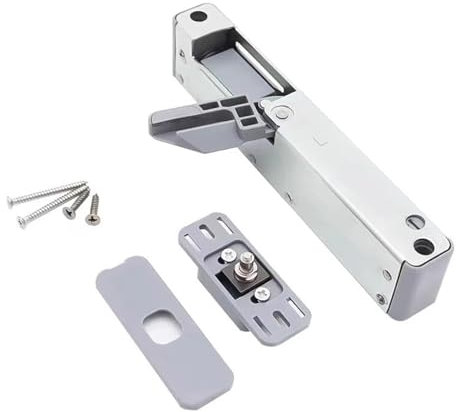 nmbhus Ferme-Porte Automatique Fermeture De Porte Invisible À Ressort Hydraulique, Ferme-Porte Silencieuse, Automatique, Type Caché for La Maison, Artefact De Fermeture Conception réglable(Left Open)