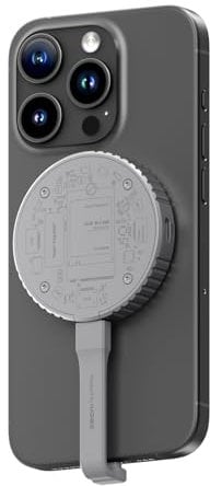 Hagibis Magnetisches M.2 2230 NVMe SSD-Gehäuse mit Magsafe für iPhone 15 Pro Max ProRes, USB C 3.2 Gen2 10 Gbit/s auf NVMe Adapter, Externe SSD-Hülle aus Aluminium für MacBook, iPad Pro, Android