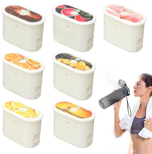 7 PCS Fychuo Water Bottle Flavour Pods, 0 Calories | 0 Sugar Air Flavour Pods Pack