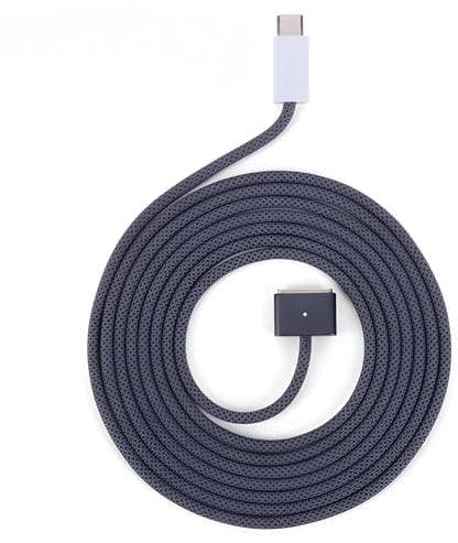ECO INFINITY X USB-C to MagSafe 3 Cable, 140W PD Fast Charging, 2M, Compatible with MacBook Pro/Air M1/M2/M3, Midnight Blue