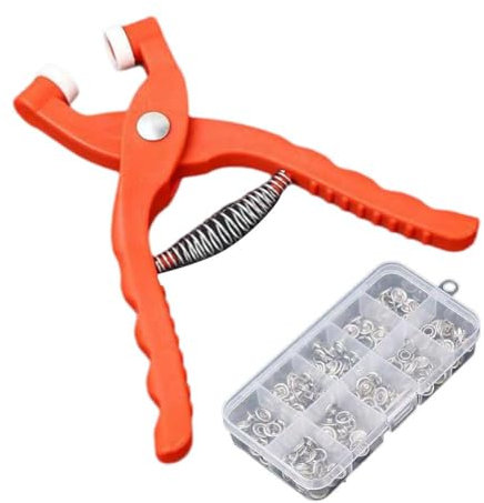 Pince à bouton-pression en métal épaissi - Fournitures artisanales pour l'installation d'accessoires de couture D5N3 pour sacs et vêtements