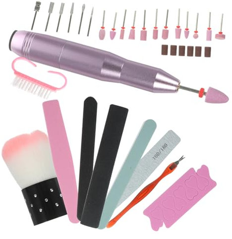 minkissy Nail Art Manicure Grinding Abs Machine Kit Charging Electric Nail Tool