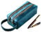 YQQYMBD Astuccio Custodia A Matita Custodia A Matita di Grande capacità Custodia A Doppio Strato Custodia A Matita Borse di Cartoleria Multifunzionale-Pan-Blu