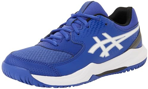 ASICS Jungen Gel-Dedicate 8 Gs Sneaker, Dark Cobalt White, 33.5 EU