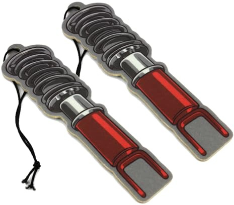 Gewindefahrwerk Dämpfer Auto Fahrzeug Lufterfrischer Duftbaum Air Freshener Geruchsentferner - Accessories Zubehör Car Scents - JDM Tuning Airfreshener Duftspender Autoduft