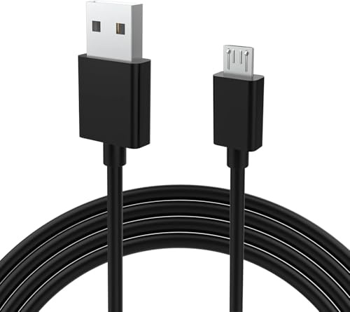 Cable de carga micro USB y de datos compatible con Amazon Kindle, Paperwhite, Fire, Oasis Tablets (Kindle 2007-2018), Fire 7 HD 8 10 Plus Tablet (150 cm)