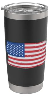 USA Sports America, USA Flag Stainless Steel Insulated Tumbler