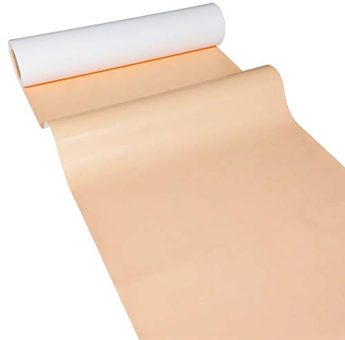 JUNOPAX Papier Tischläufer 50m x 0,40m apricot